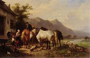 Wouterus Verschuur The refreshment oil painting artist